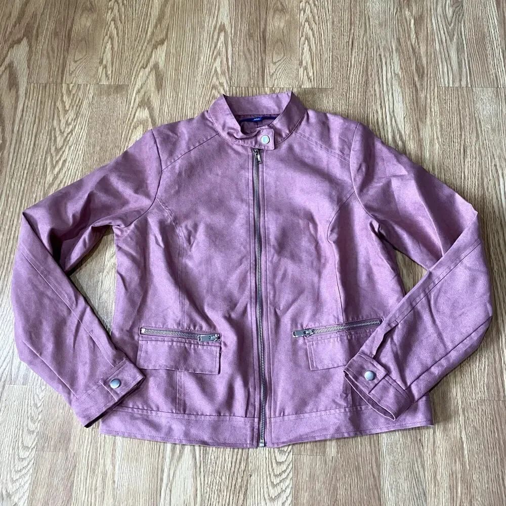 Apt 9 Full Zip Jacket Pink Small - Picture 1 of 8